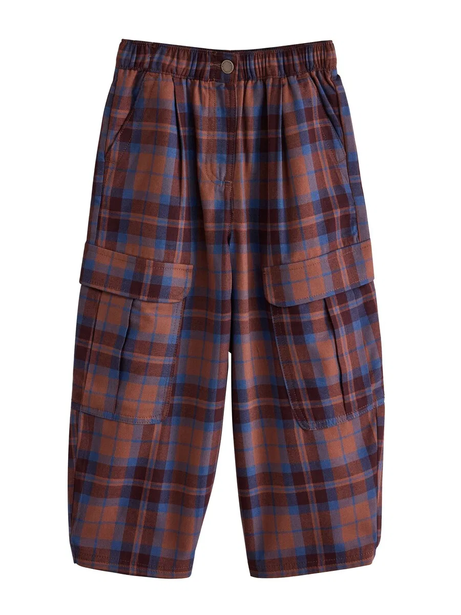 Брюки Next Barrel Pants в шоколадном и коньячном цветах