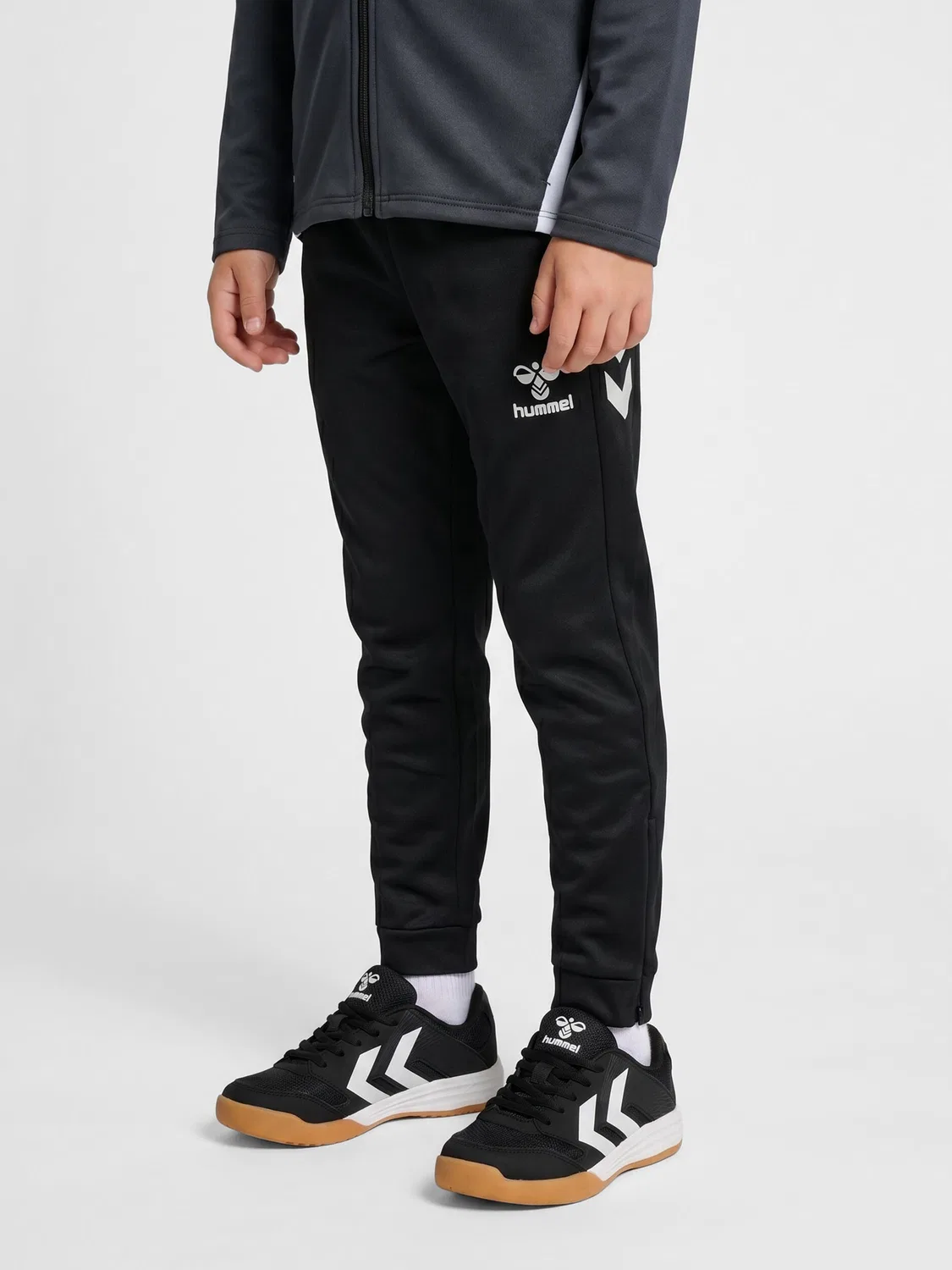 Детские спортивные штаны с технологией BEECOOL Hmllead Hummel, Schwarz