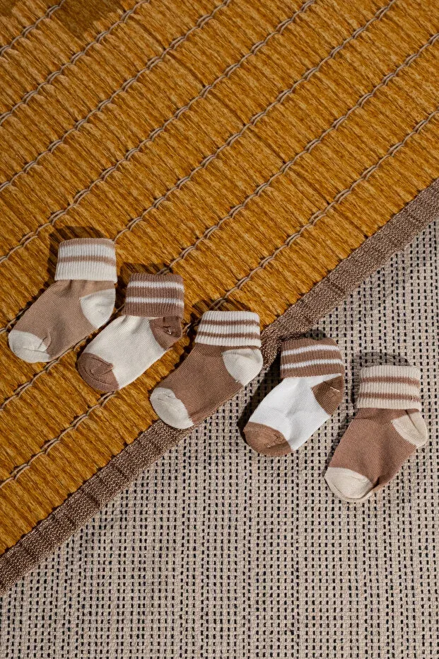 Детский набор носков с полосками Rocha Baby, Multicolor
