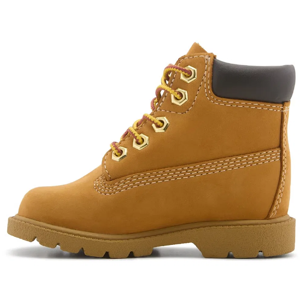 Классические детские ботинки высотой Timberland, Wheat — фото 3