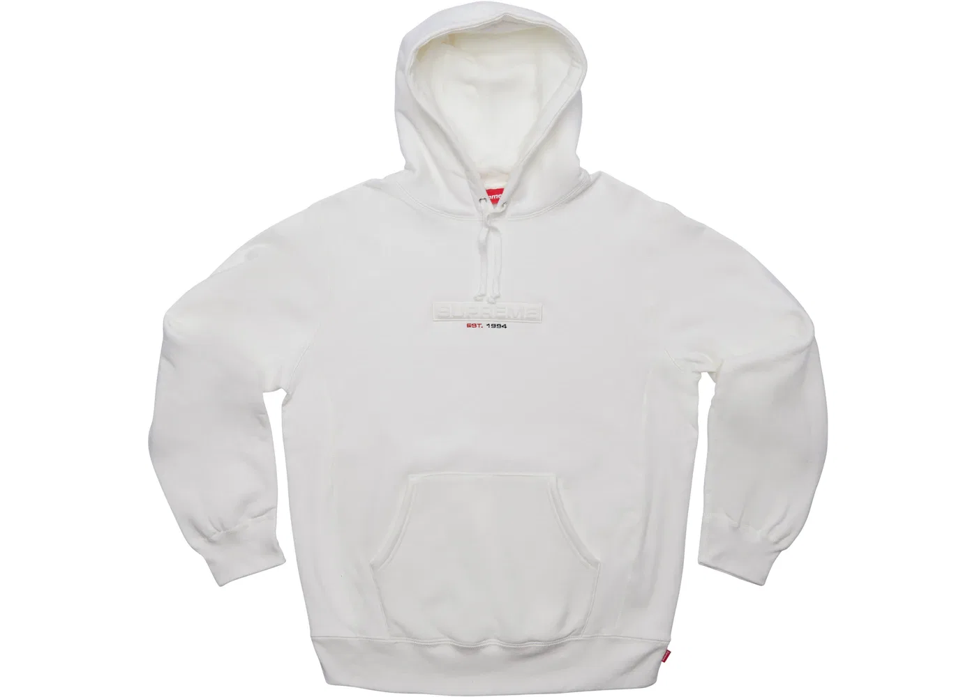 Мужская худи с принтом Supreme Sweatshirt (SS18), White