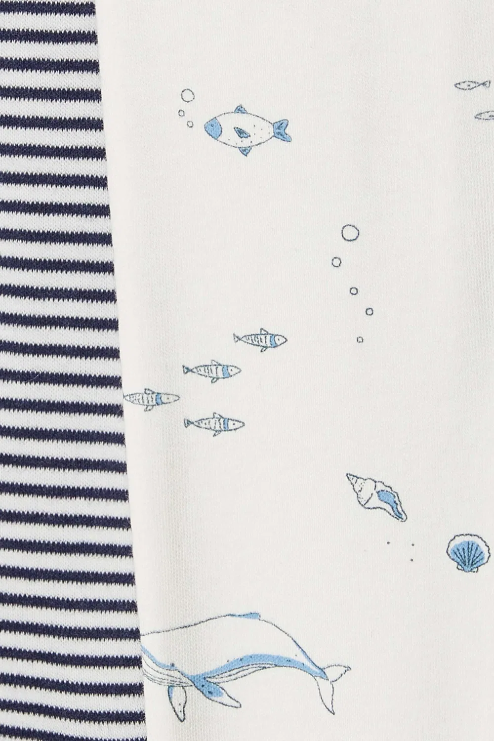 Комплект из 2 детских спальных комбинезонов на молнии Purebaby — фото 3