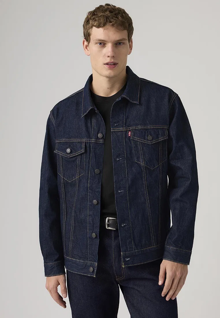 Куртка джинсовая, свободный крой, модель Type 3, Levi's, мультиколор — фото 2