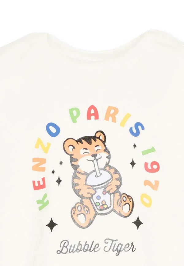Комплект унисекс - шорты Kenzo Kids, слоновая кость — фото 3
