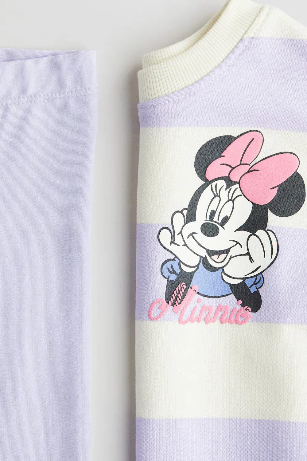 Комплект из двух предметов: рубашка и леггинсы H&M, Helllila/Minnie Maus — фото 2
