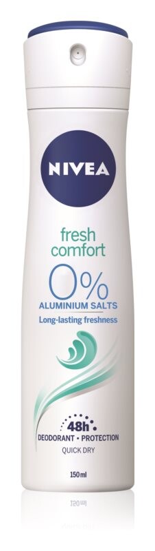 

Спрей-дезодорант для женщин Nivea Fresh Comfort
