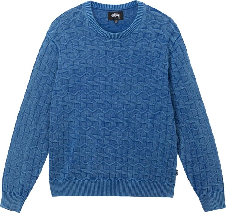 

Свитер Stussy Strand Sweater 'Blue', синий