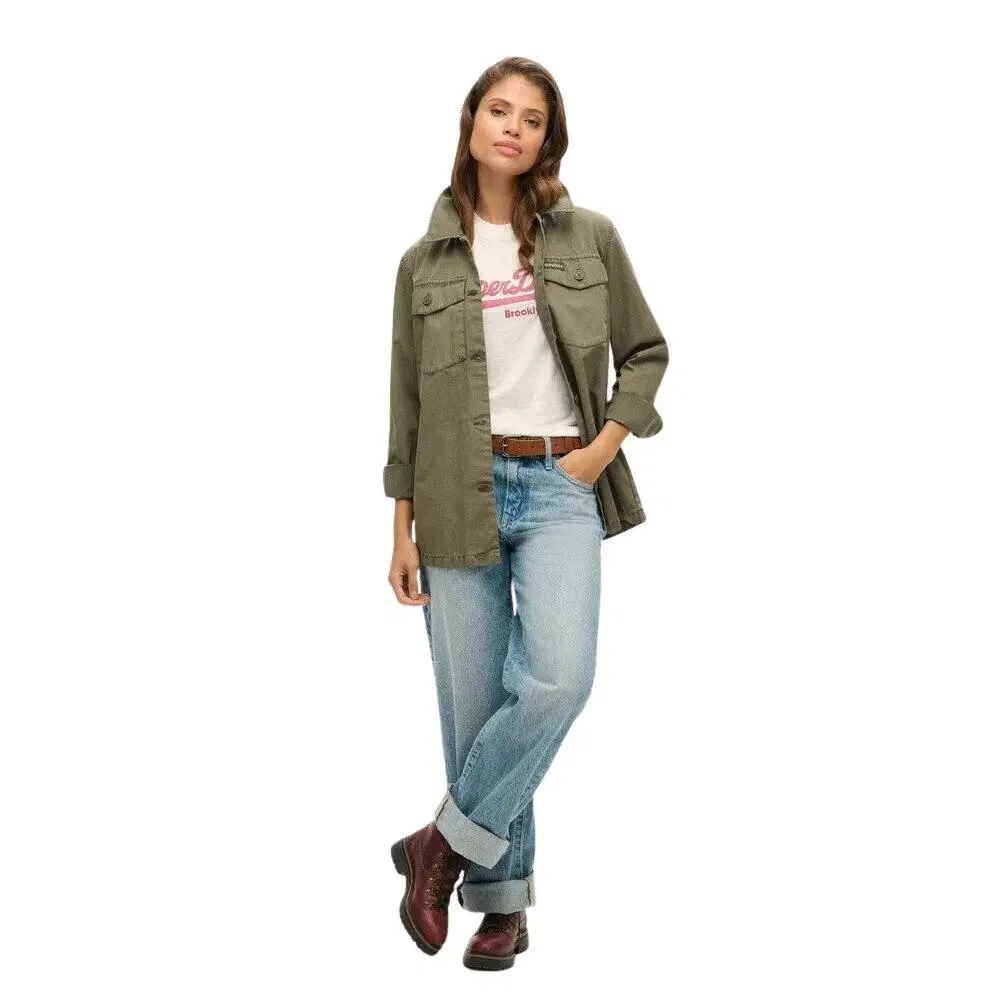 Женская футболка с принтом Vintage Superdry, Weiß — фото 4