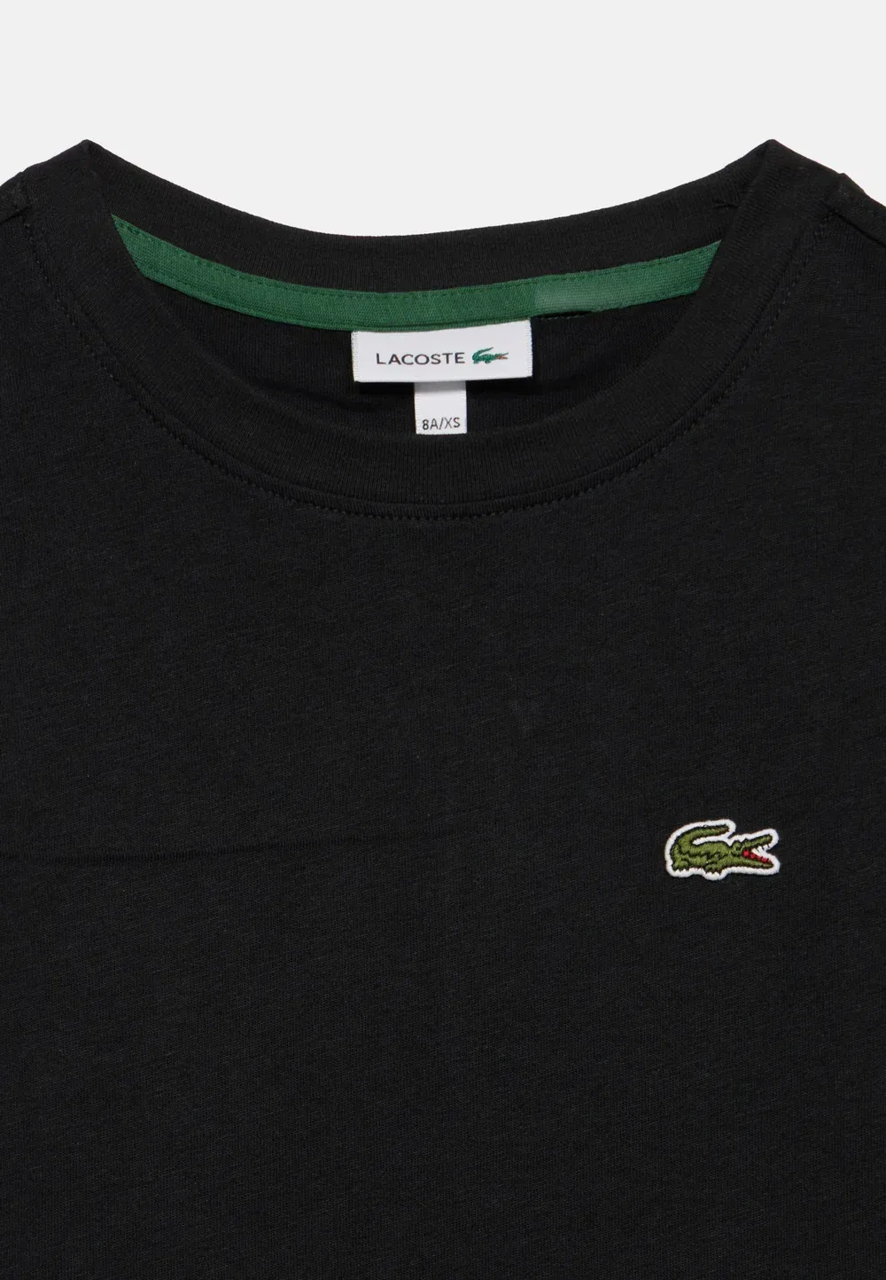 Футболка Icon Core унисекс с длинными рукавами Lacoste, Noir — фото 3