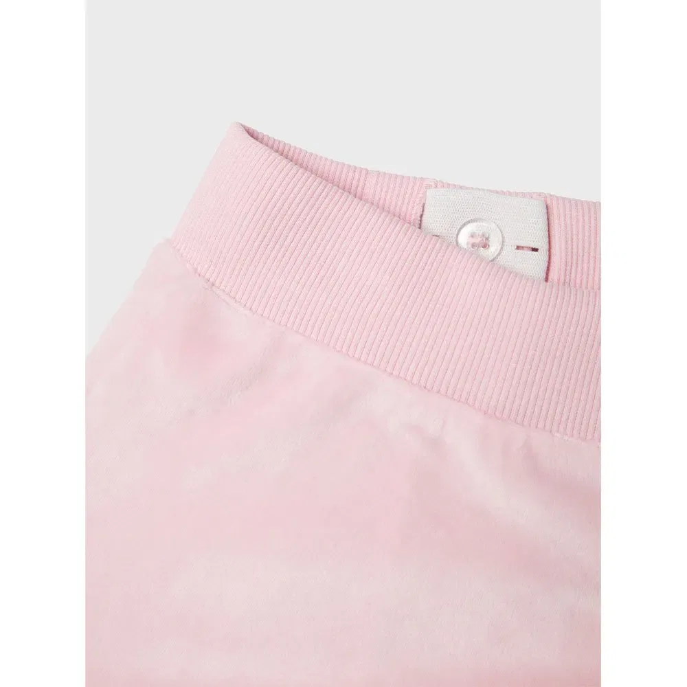 Детские шорты для девочек из велюра Debbie Vel Name it, Pink — фото 3