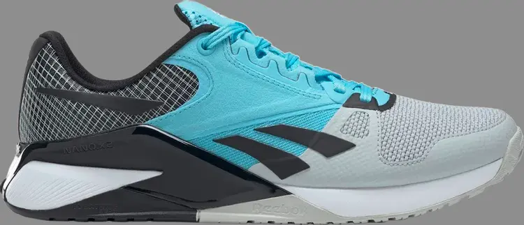 

Кроссовки nano 6000 'pure grey digital blue' Reebok, серый