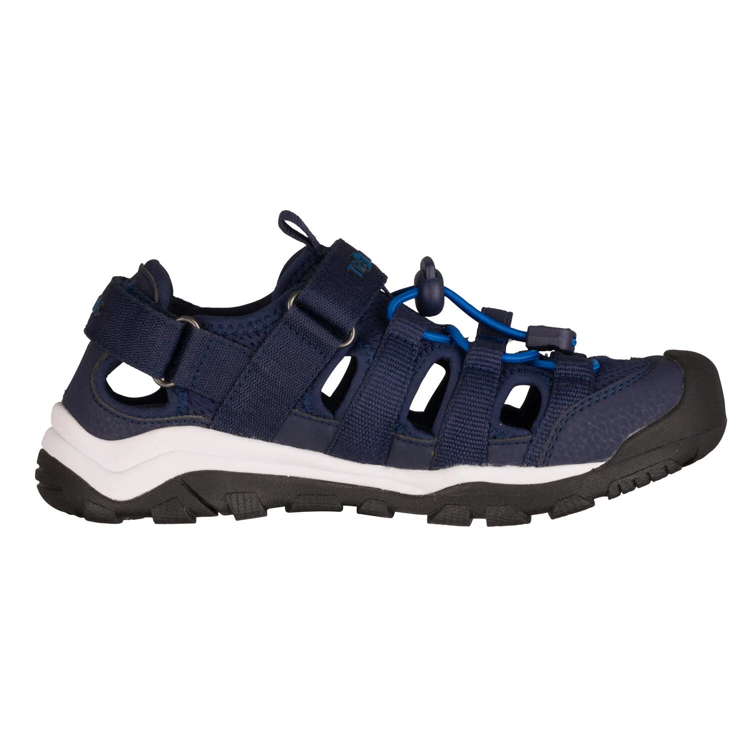 Детские сандалии с закрытым носком Kristiansand Sandal XT Trollkids, Navyblau / Blau — фото 2