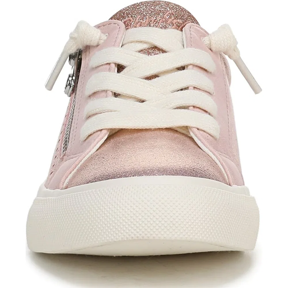 Детские кроссовки на молнии Perfect-K Blowfish Malibu, Blush Metallic Faux Leather — фото 3