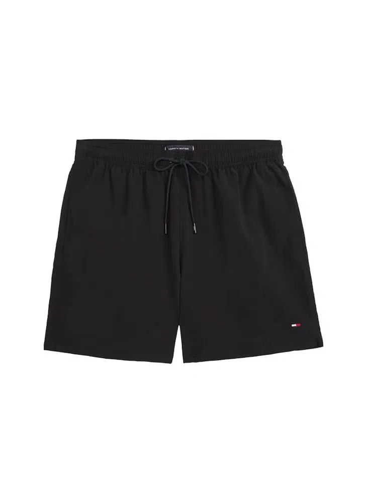 Шорты для плавания с вышивкой флага, Tommy Hilfiger, черный — фото 4
