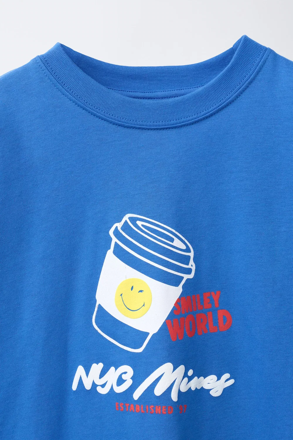 Футболка SMILEYWORLD  ZARA, Blue — фото 3