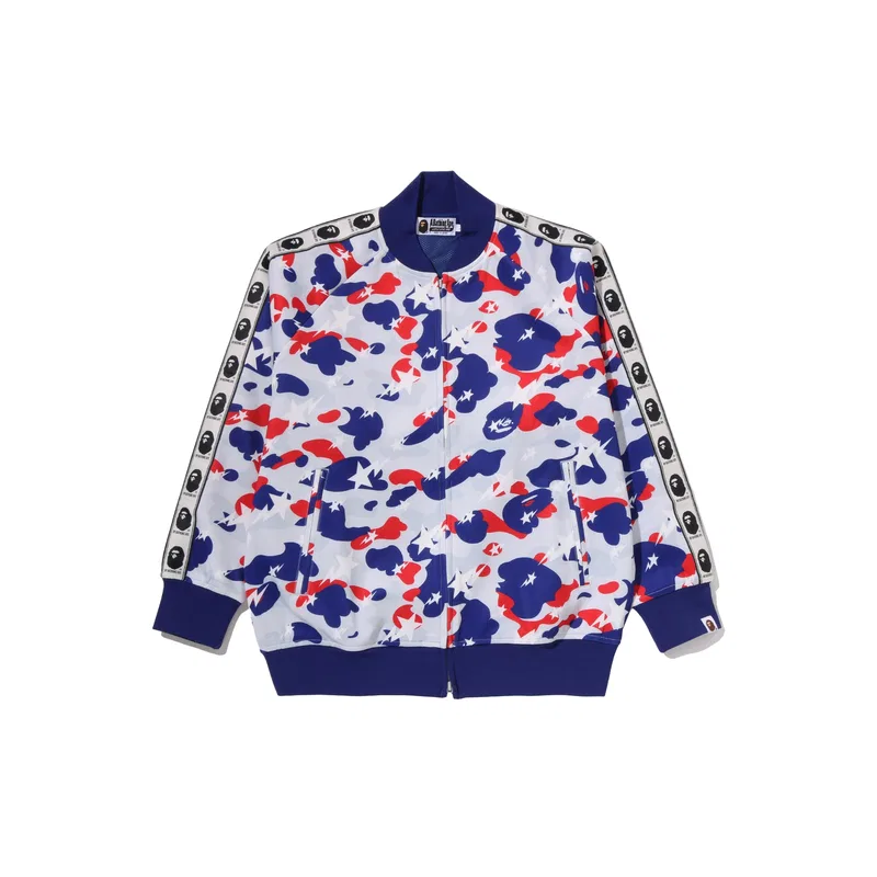 Детская куртка-бейсболка с воротником, прямого кроя, FW26, A BATHING APE, White