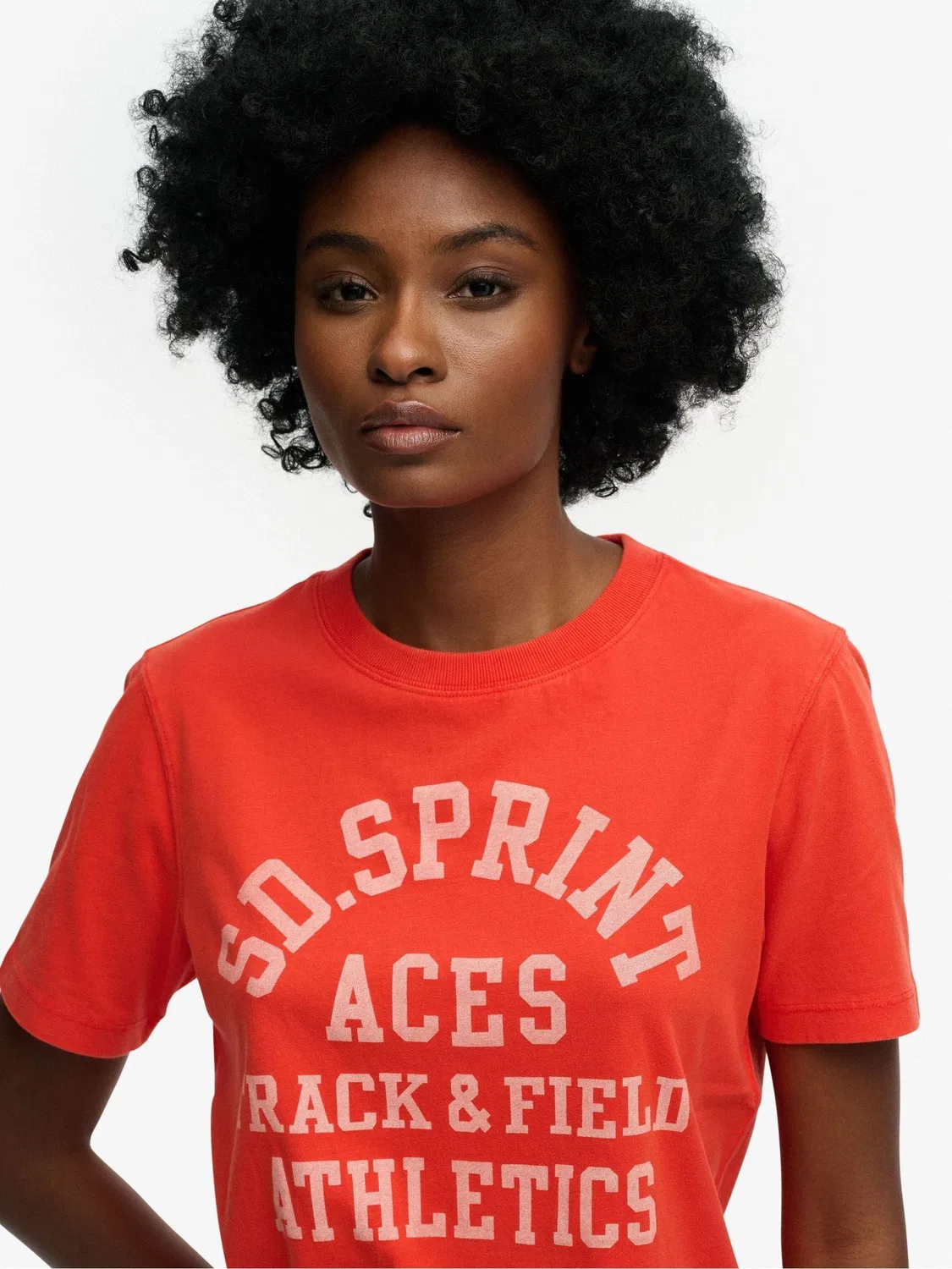 Футболка с карманом Vintage Prep Superdry, красный — фото 4