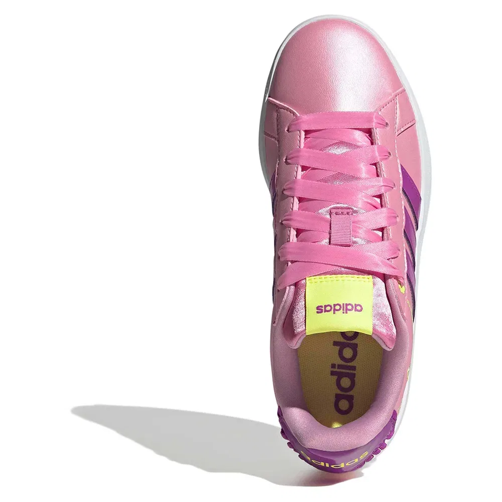 Кроссовки Grand Court 30 Junior Adidas, розовый — фото 2