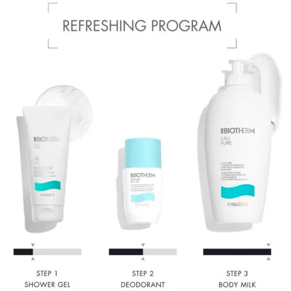 Дезодорант-антиперспирант роликовый с минеральным комплексом Deo Pure Invisible BIOTHERM, 75 мл — фото 4