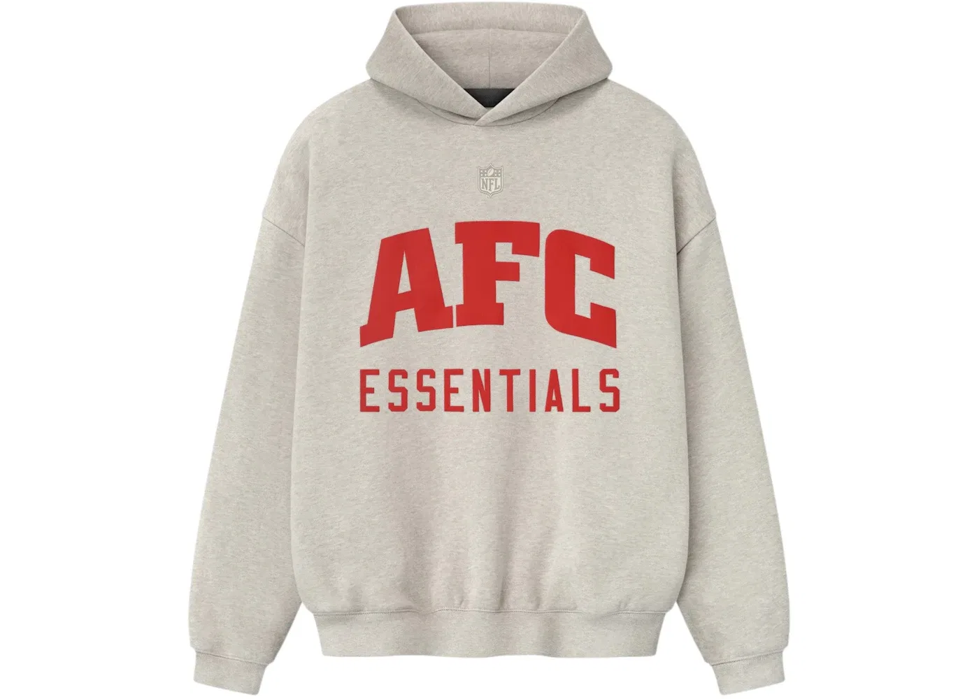 Мужской худи с длинным рукавом Fear of God Essentials, Heather Stone