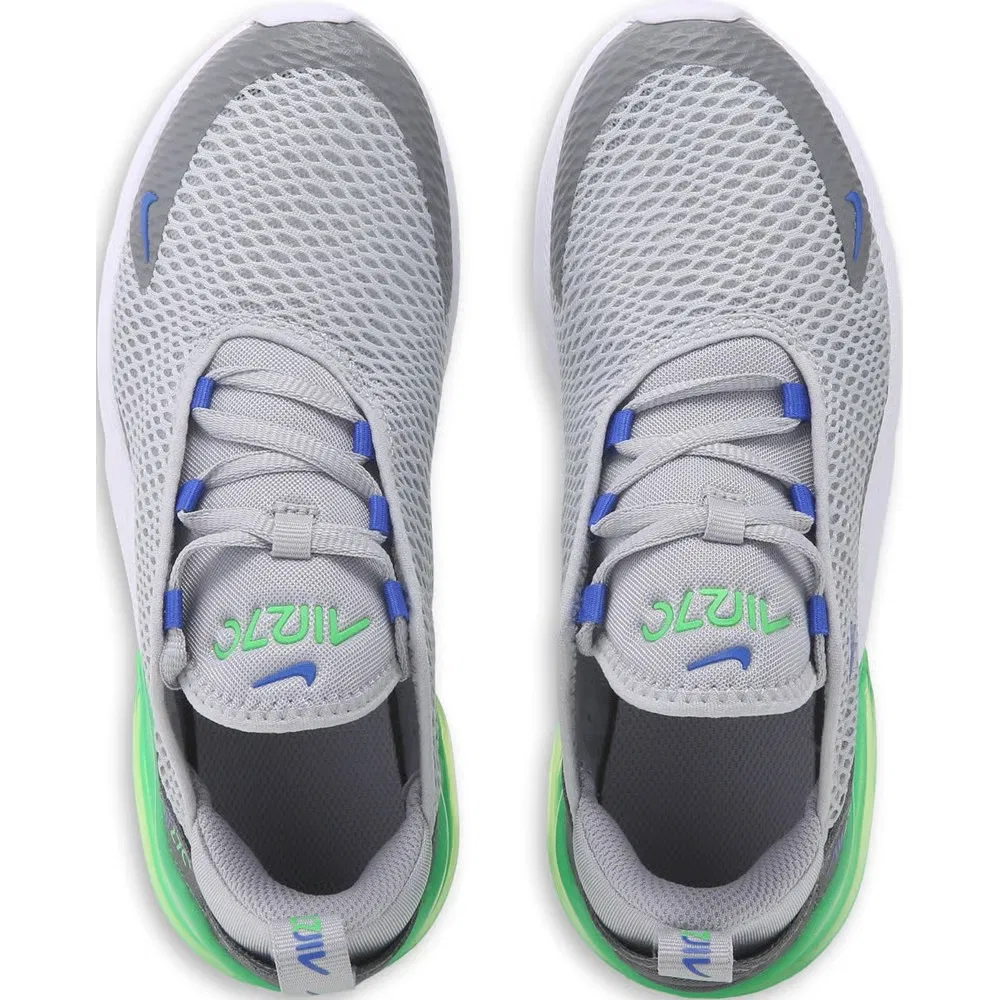 Детские кроссовки Air Max 270 Nike, Grey/Green — фото 4