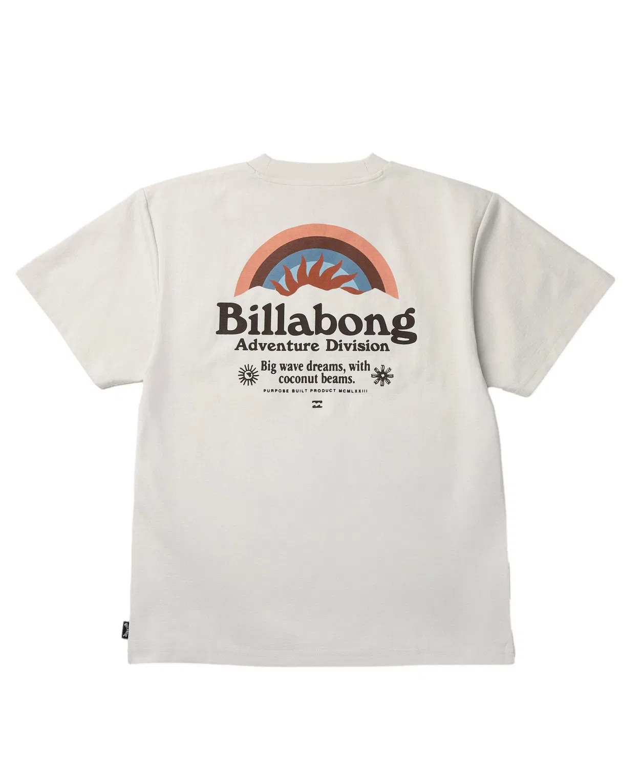 Детская футболка с принтом Firma Stretch Tee BILLABONG, Beige