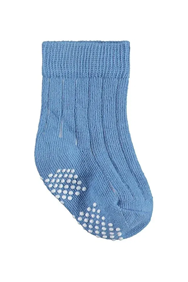Детский набор носков для мальчиков с антискользящим покрытием Double Print Anti-Slip Civil Baby, Standard — фото 4