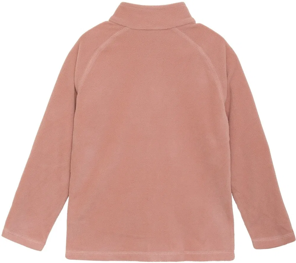 Детская флисовая куртка на молнии Fleece Jacket Full Zip Color Kids, розовый — фото 2