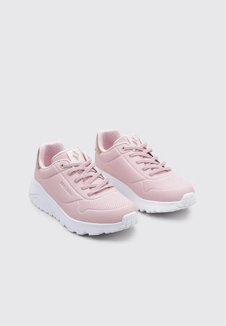 Детские кроссовки на шнуровке Mve One Lite Skechers, Rosa — фото 2