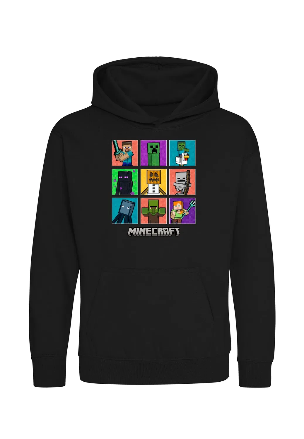 Худи с изображением персонажа Minecraft 9 Henry Tiger, Jet Black