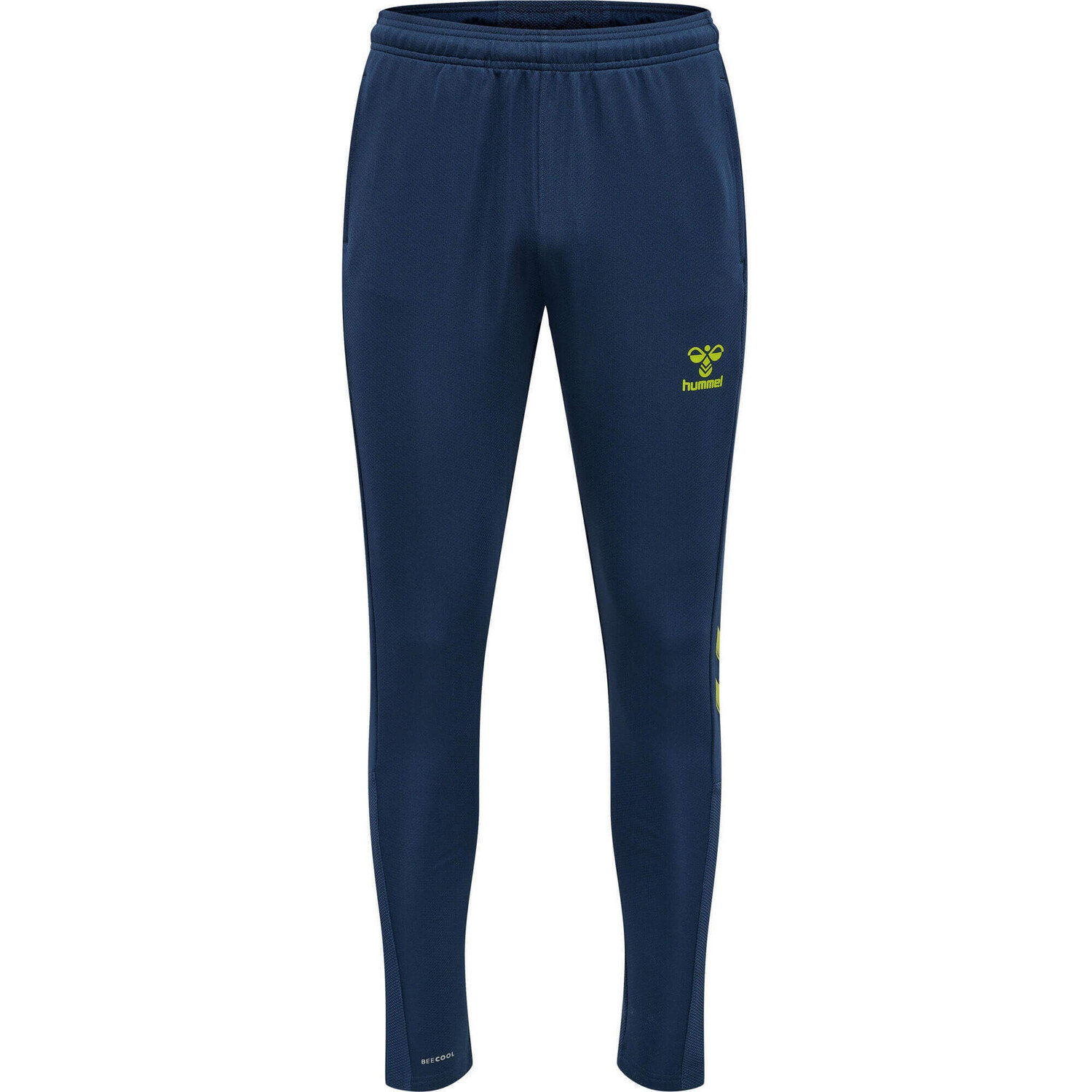 

Футбольные мужские брюки Hummel Hmllead, темно-синий/бледно-голубой/зеленый
