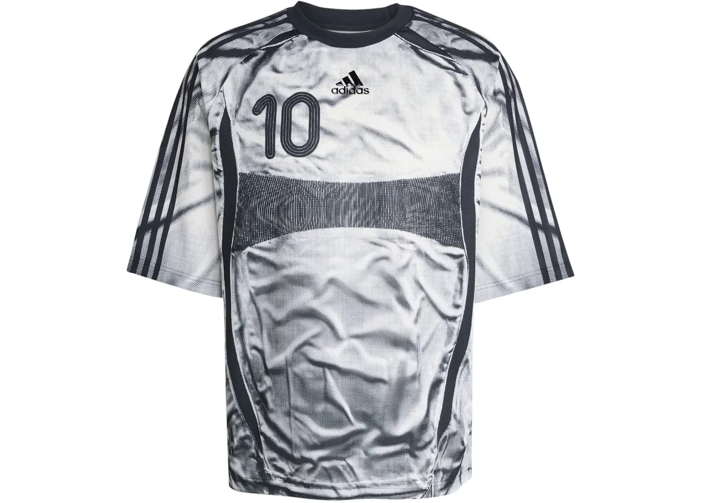 Мужская футболка с принтом Adilenium Season 4 Teamgeist Printed Jersey Adidas, White