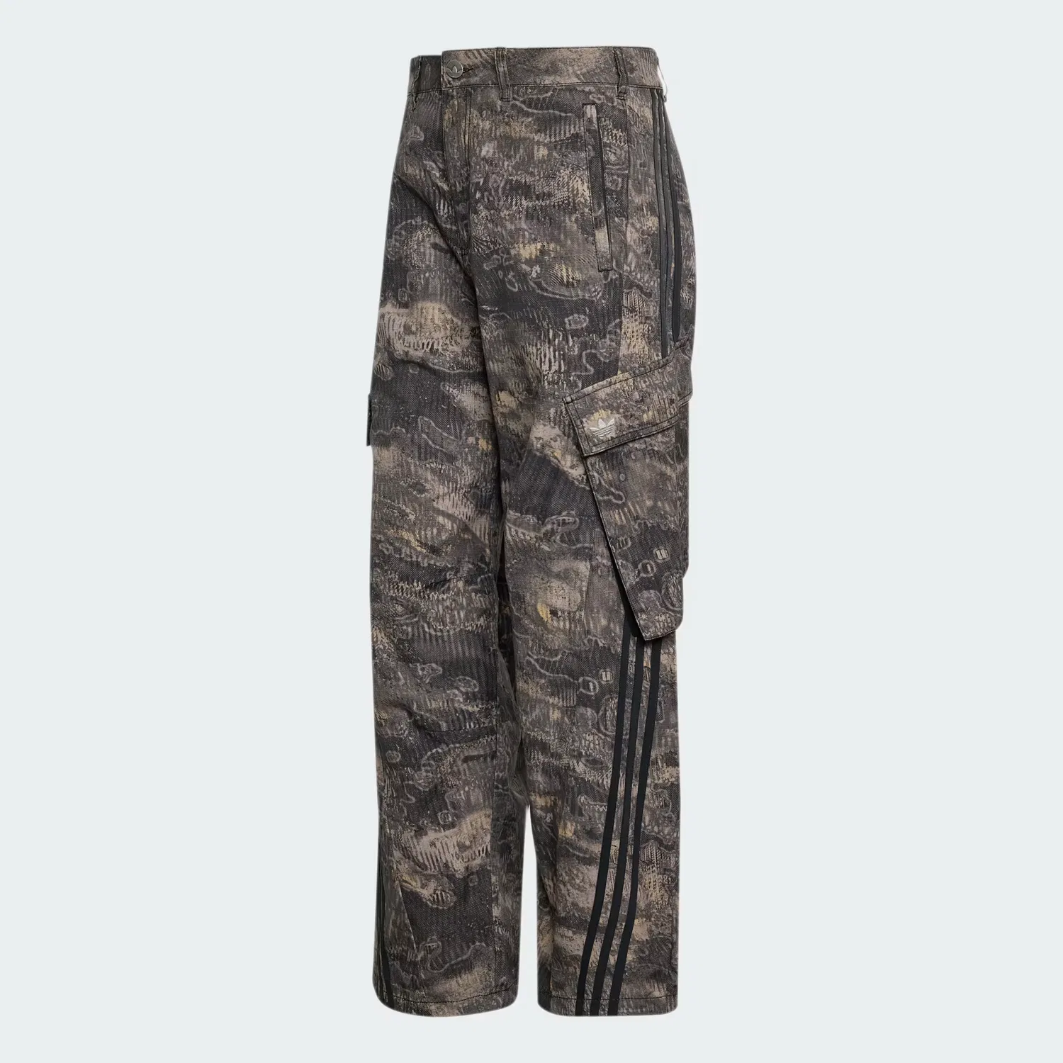 Мужские брюки карго свободного кроя Adilenium Season 5 Adidas Originals, Chalk Pearl/Wonder Taupe — фото 4