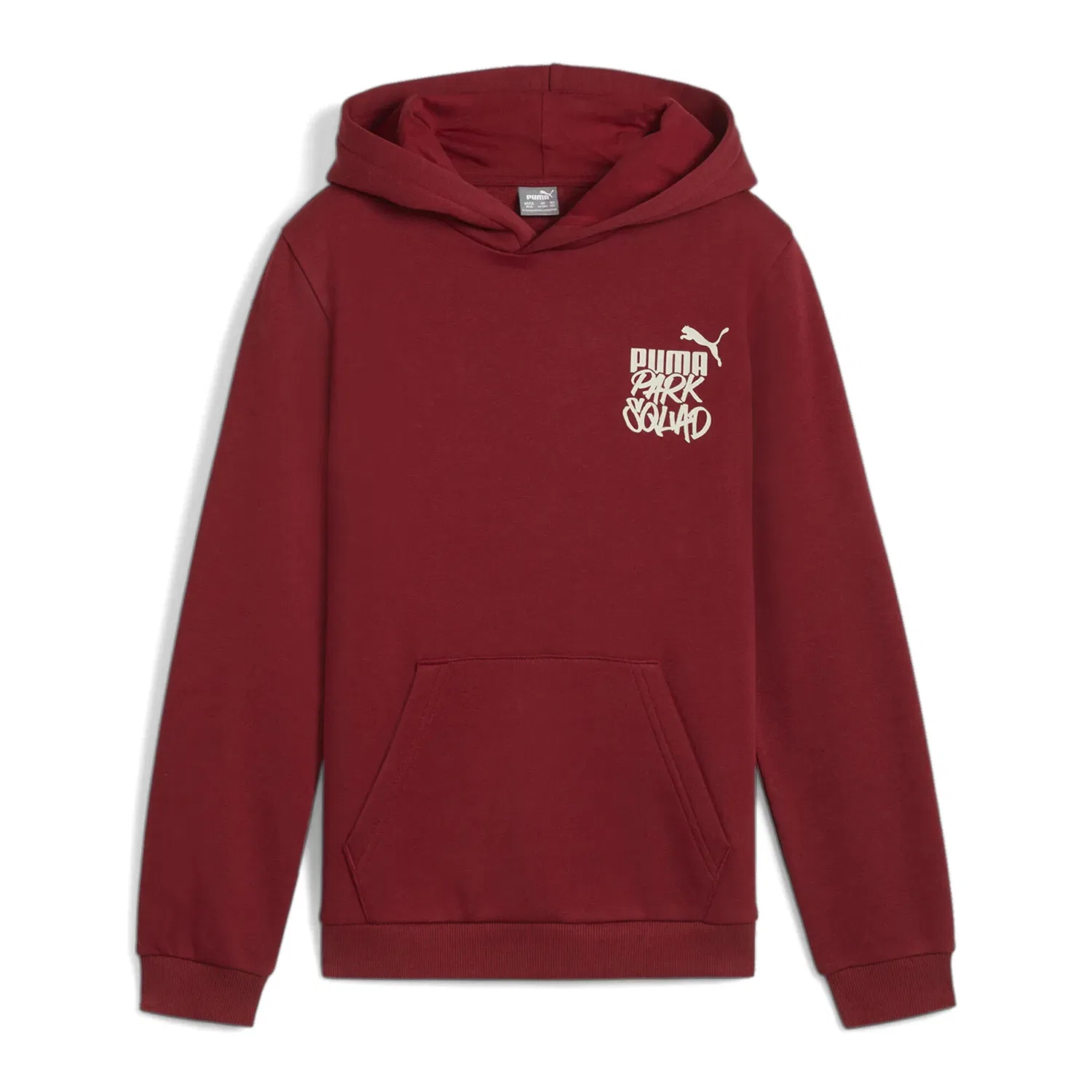 Детское худи с графическим принтом ESS+MIS 90s Hoodie FL Puma, Red — фото 3