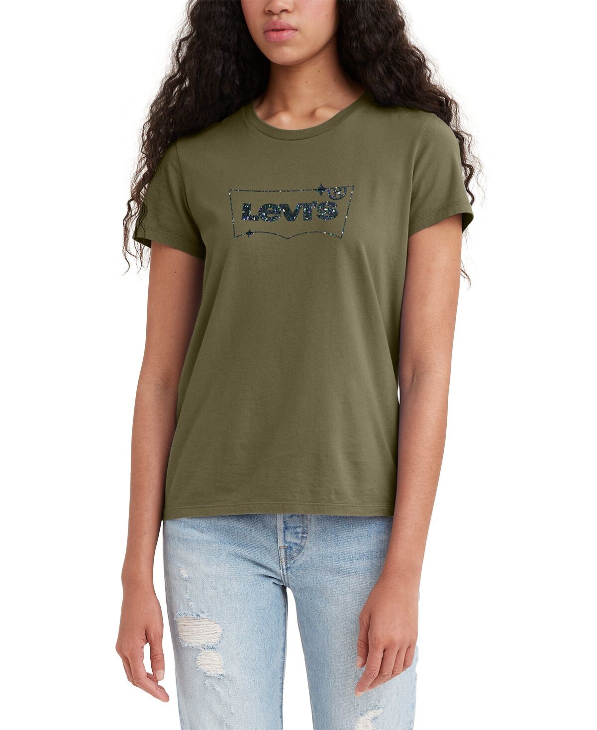 

Женская футболка perfect с графическим логотипом Levi's