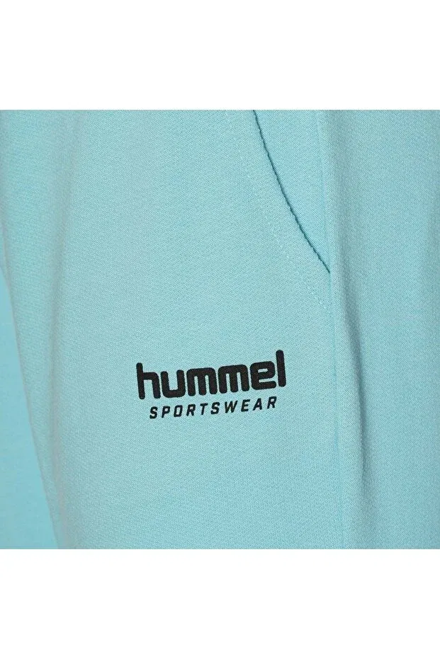 Детские спортивные штаны для девочек хлопковые Akpom Hummel, Blue — фото 4