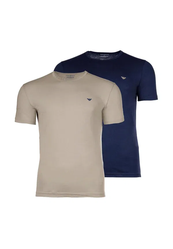 Футболка с круглым вырезом Endurance parte alta, комплект из 2 штук Emporio Armani