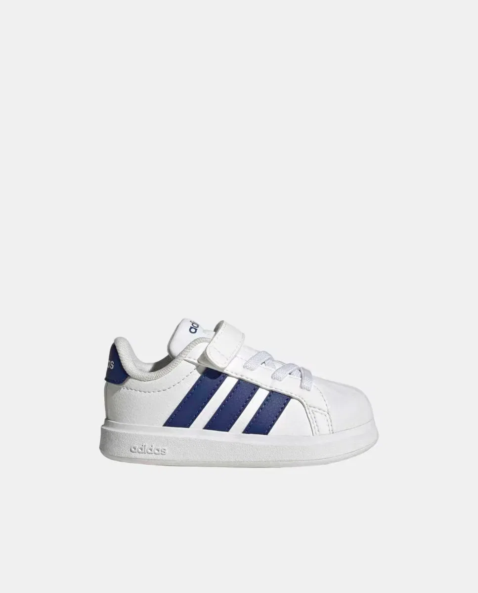 Детские кроссовки для мальчиков с резиновым мыском Deportivo Streettalk el i Blanco adidas, Blanco