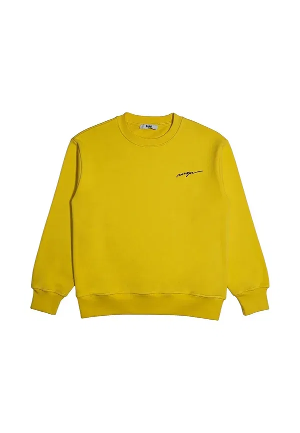 Худи из хлопка Msgm, Giallo, желтый