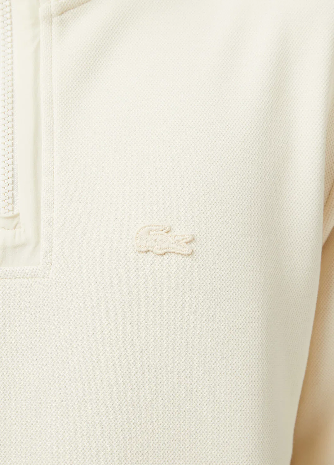 Свитшот мужской Lacoste, бежевый — фото 4