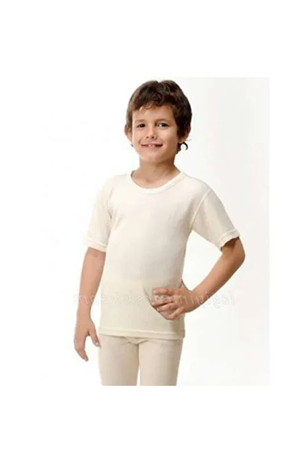 Детская футболка с коротким рукавом хлопковая Hasyün, Nude Color