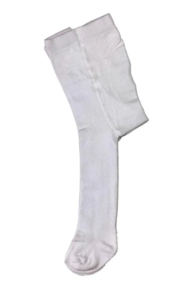Детские колготки хлопковые для новорожденных Neocotton, White — фото 3