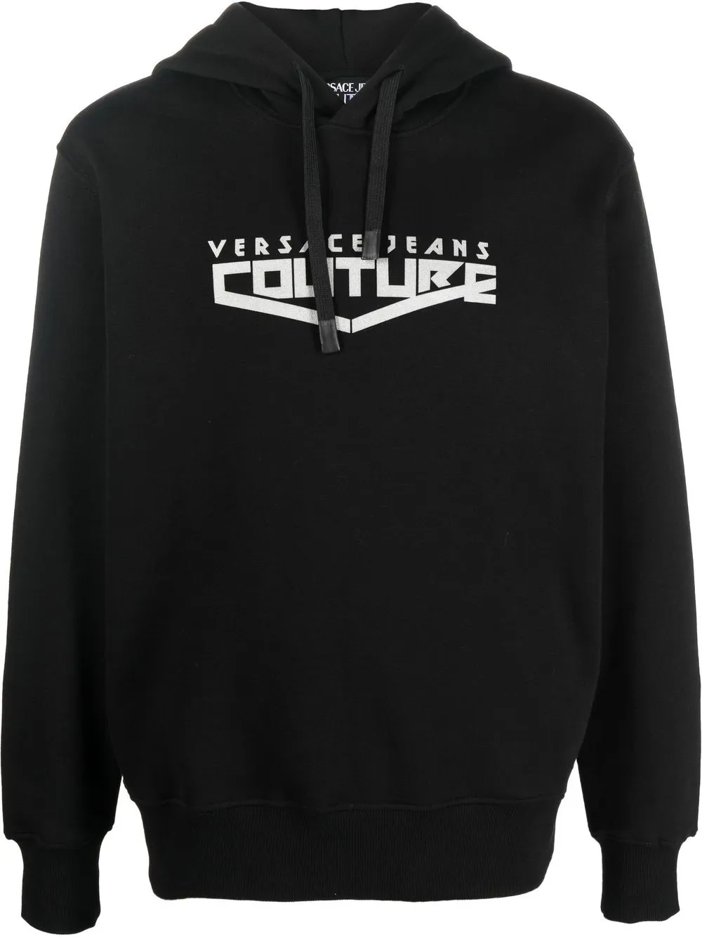 

Худи с логотипом Versace Jeans Couture, черный