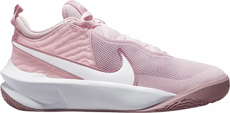 

Кроссовки Nike Team Hustle D10 GS 'Pink Foam', розовый