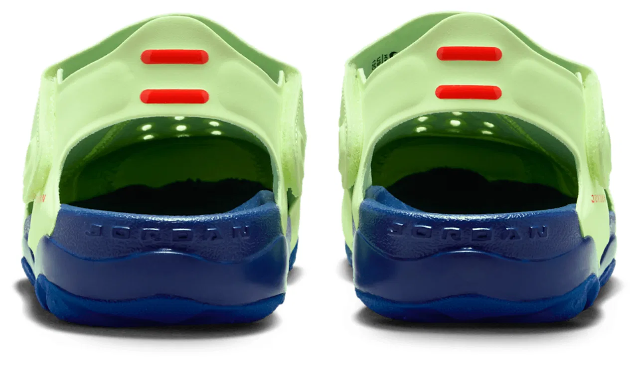 Детские сандалии для девочек с пенной подошвой Jordan OTDR, Jordan, Barely Volt Infrared Game Royal — фото 3