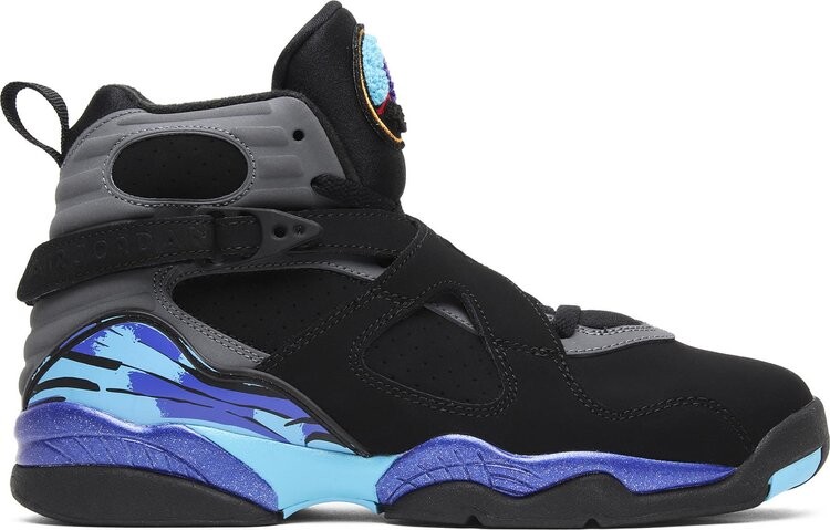 

Кроссовки Air Jordan 8 Retro BG Aqua 2015, черный