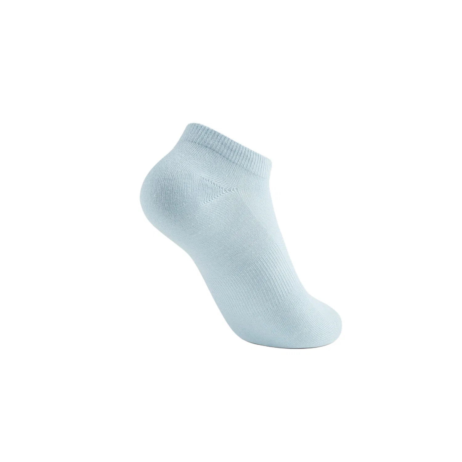 Детские носки-следки, комплект из 3 пар, DECATHLON, Green/White/Gray — фото 2