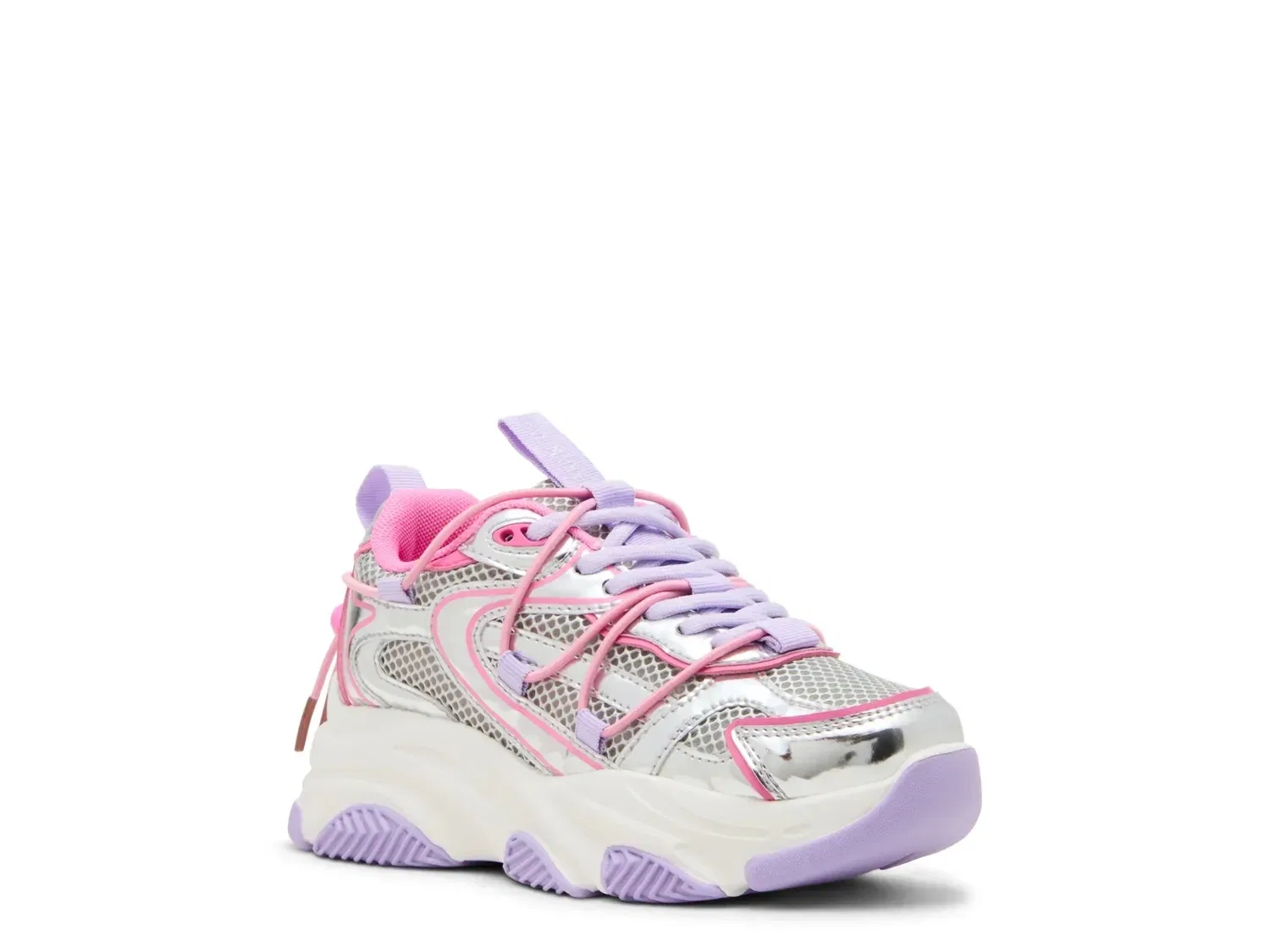 Кеды Steve Madden Key Purple/Multicolor