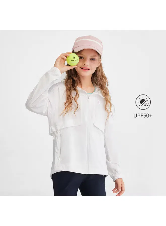 Куртка с защитой UPF50+ для девочек Hush Puppies — фото 2