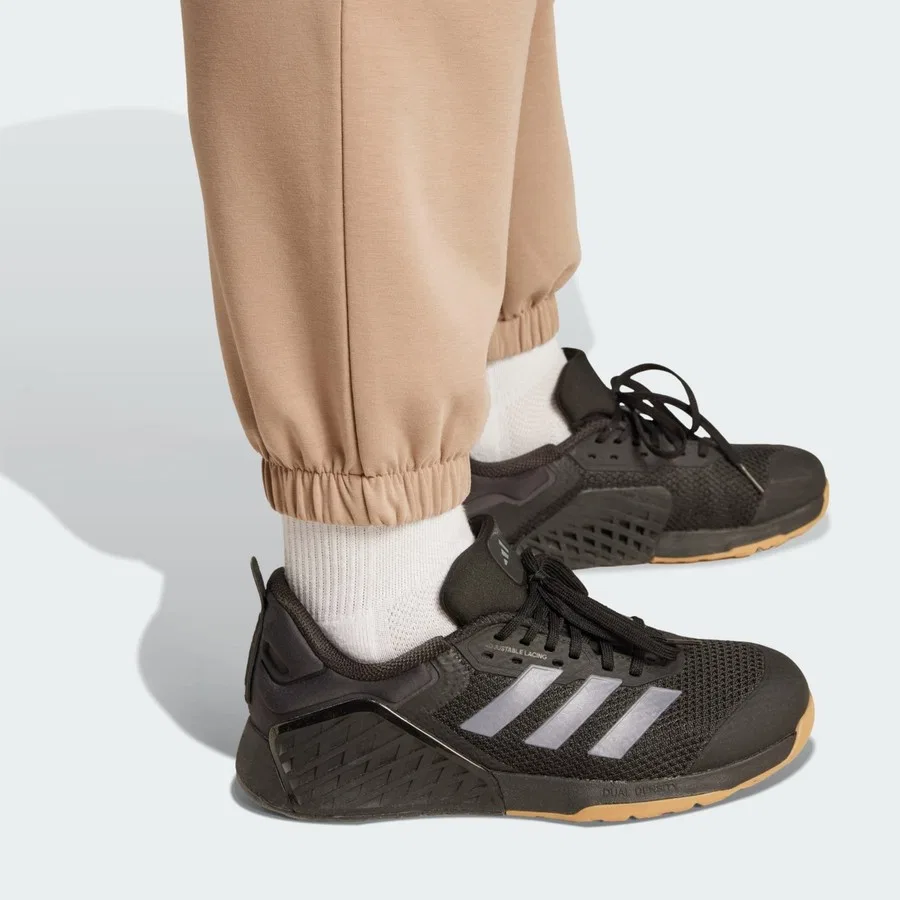 Тренировочные штаны adidas Performance JX7340 Designed For Training Warm-Up Pants, Бежевый — фото 4